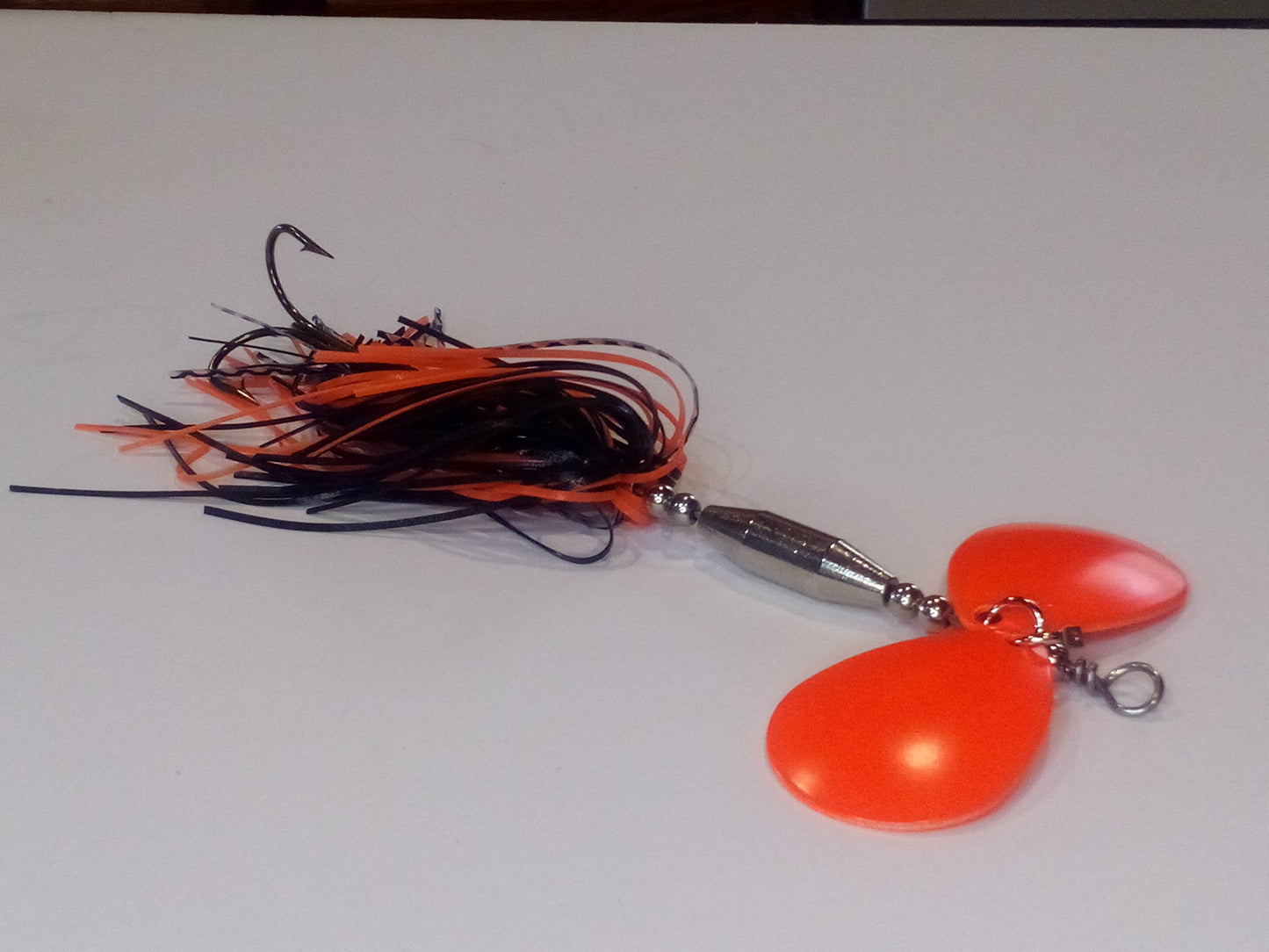 Double Orange Blades Orange/Black Tail