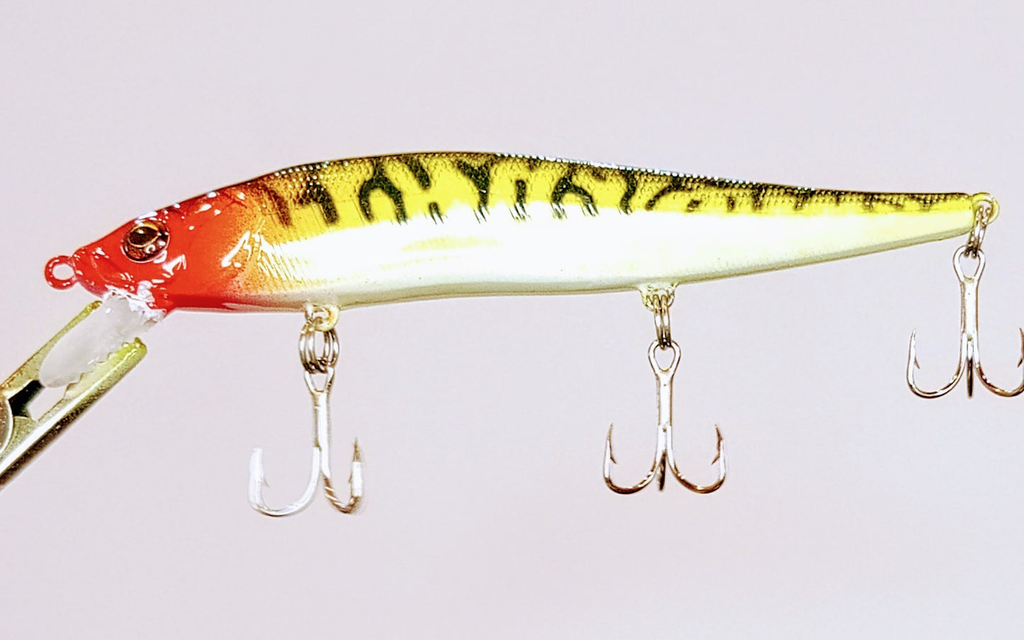 Yellow Firetiger Jerkbait