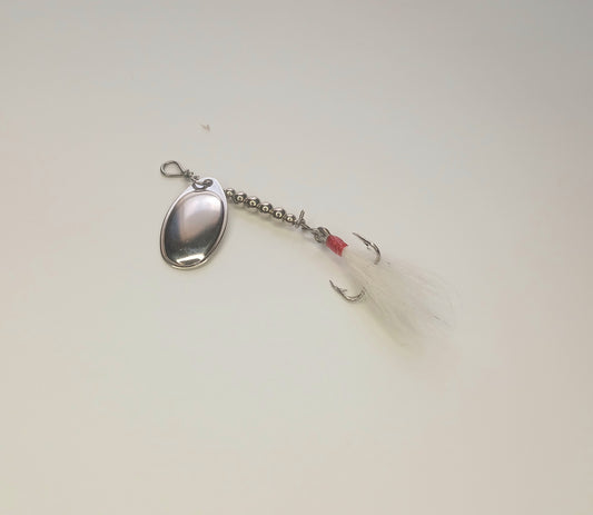 #2 White Bucktail